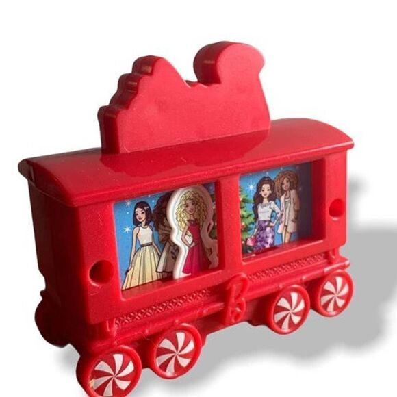 2017 McDonalds Happy Meal Holiday Express #10 Barbie Train Car - Picture 2 of 5